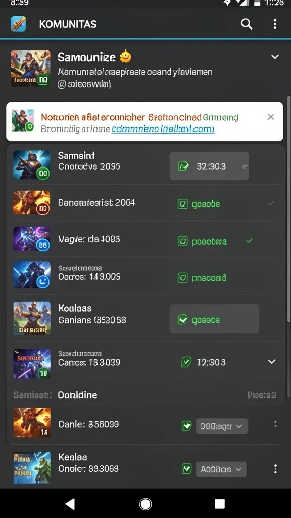 Screenshot menunjukkan tampilan level yang menantang.