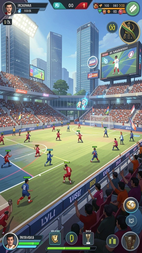 Pengalaman bermain multiplayer yang seru.