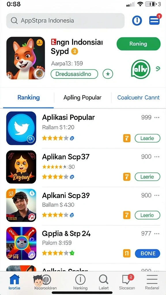 Tampilan antarmuka yang menarik dan mudah digunakan.