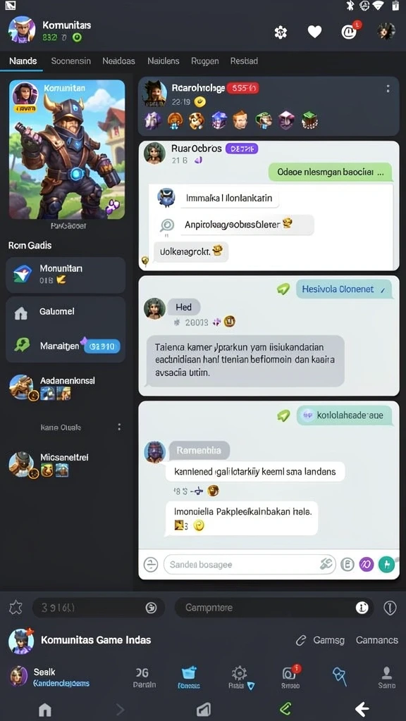 Tampilan antarmuka yang menarik dan mudah dinavigasi.