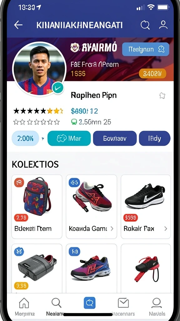 Tampilan awal aplikasi CU888 yang menarik dan informatif.