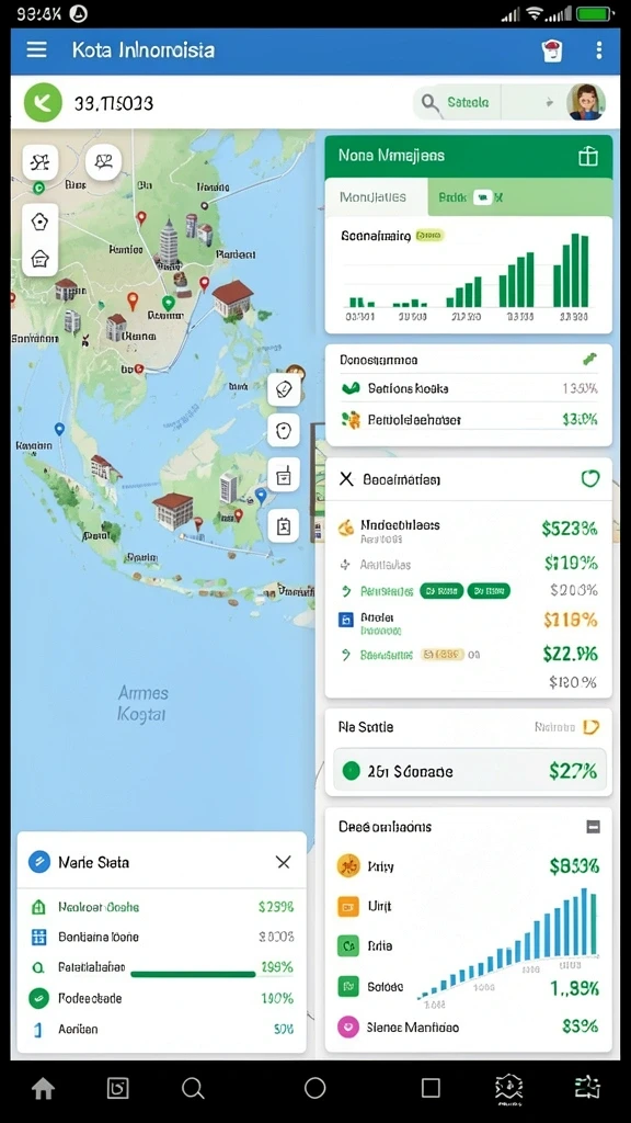 Tampilan menu utama aplikasi DANA777 yang menarik.