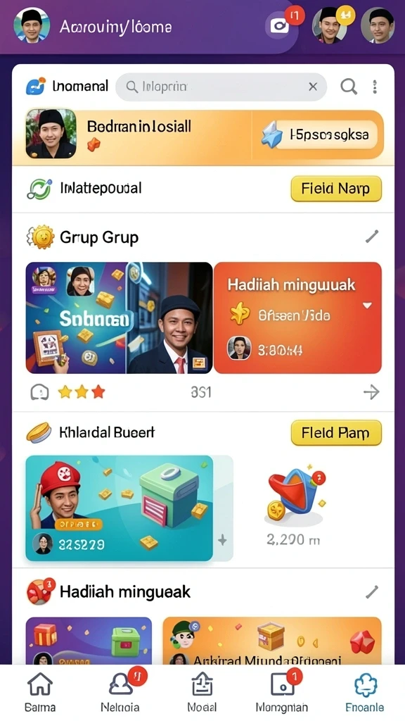 Antarmuka pengguna yang intuitif dan mudah digunakan.