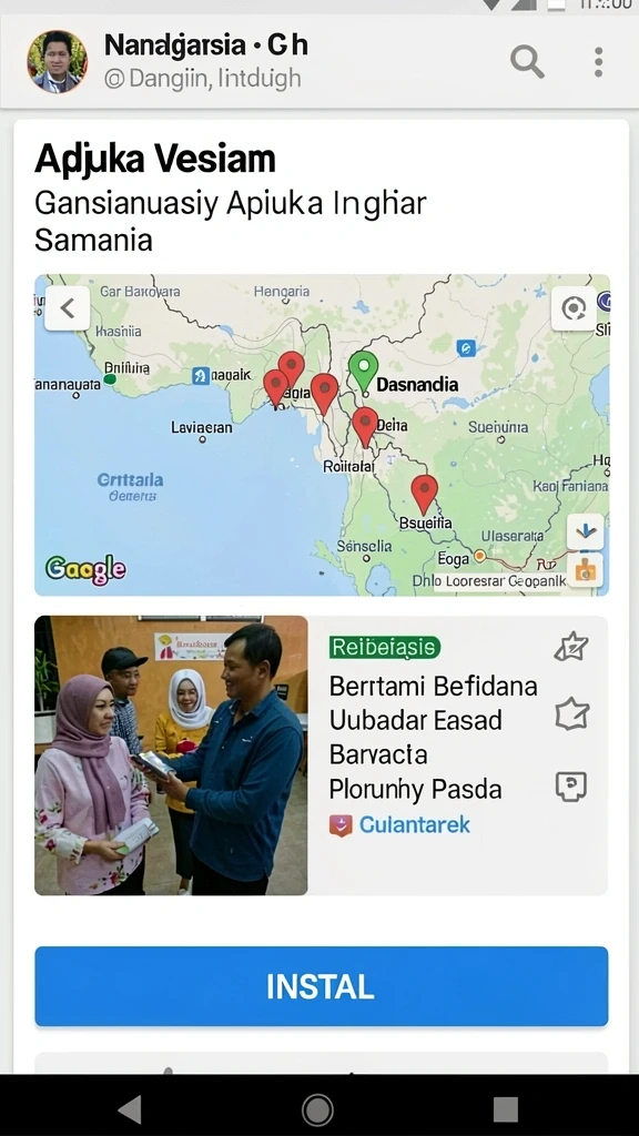 Tampilan antarmuka yang user-friendly.