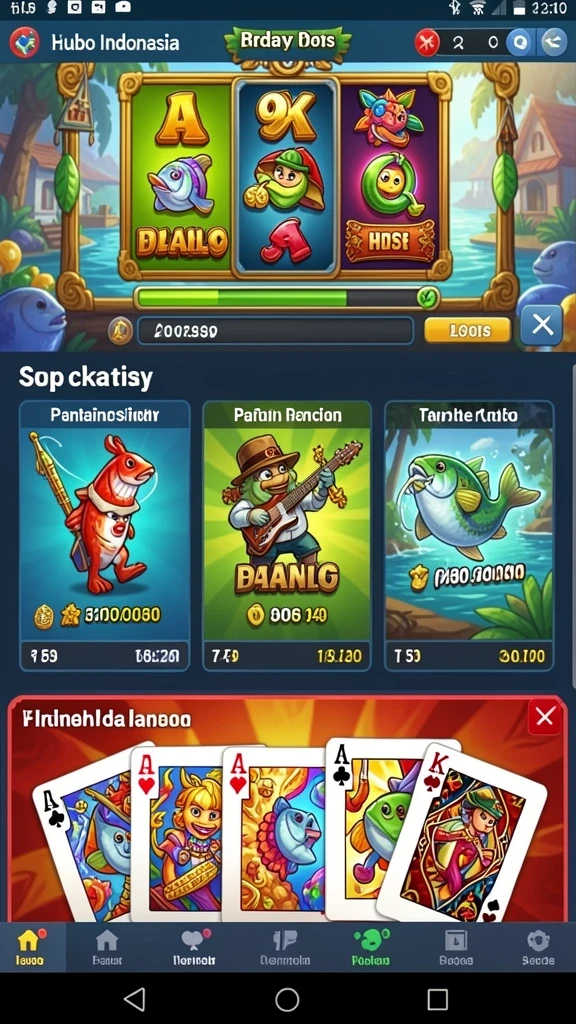 Fitur permainan multiplayer yang seru dan interaktif.