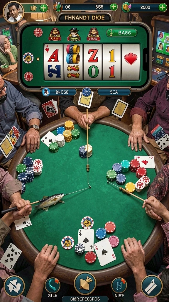 Grafis yang memukau saat pertarungan epik.