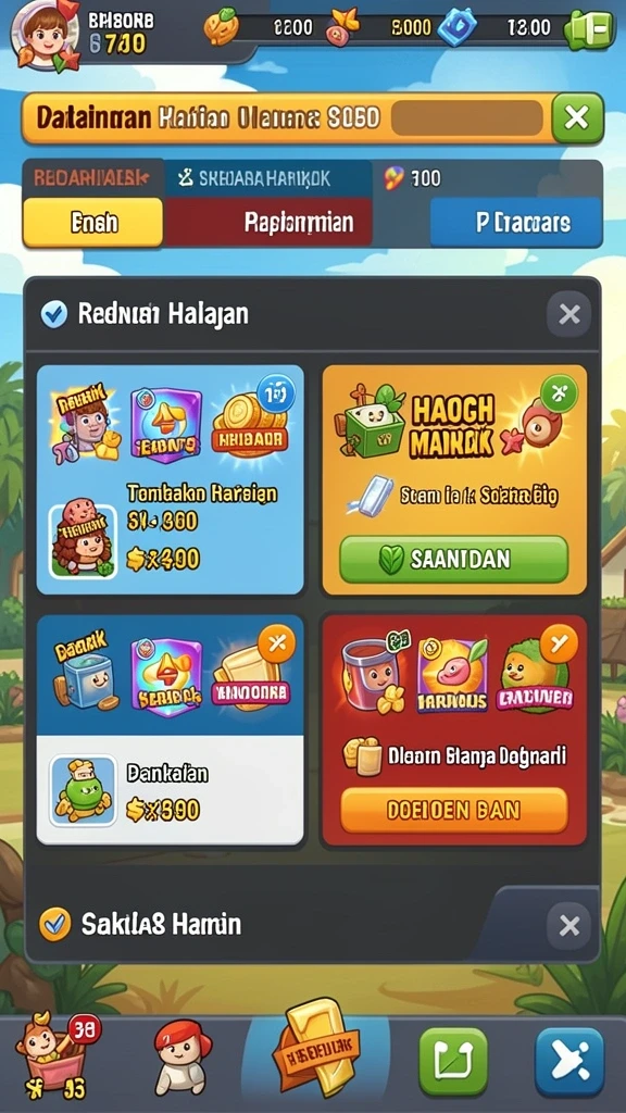 Tampilan antarmuka yang user-friendly dan menarik.