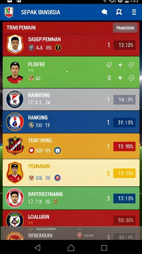 Tampilan grafis ID098 yang menakjubkan dan penuh warna.