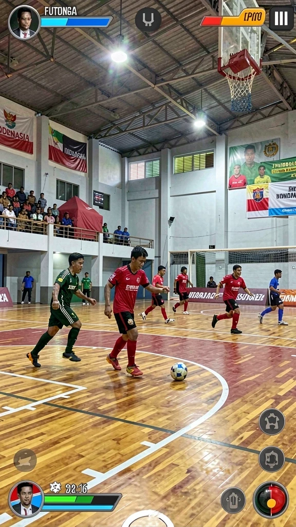 Mode permainan yang seru dan bervariasi.