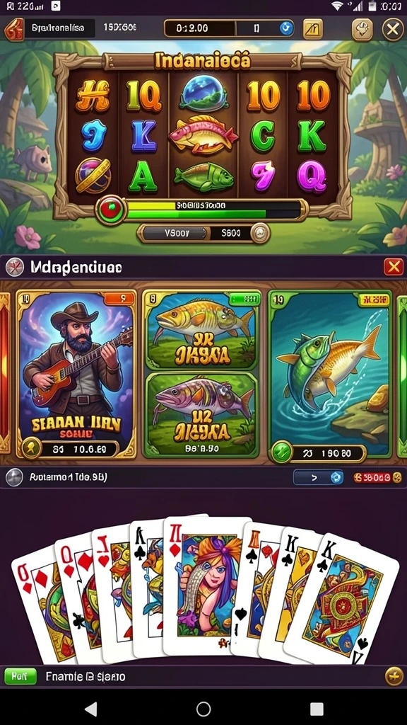 Tangkapan layar menampilkan gameplay menarik JTBLUE.
