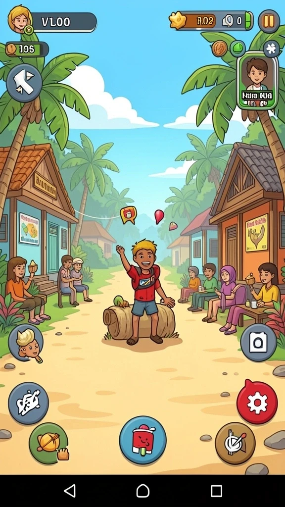 Tampilan antarmuka yang intuitif dan bersahabat.