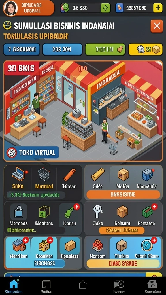 Mode permainan yang beragam dan menantang.