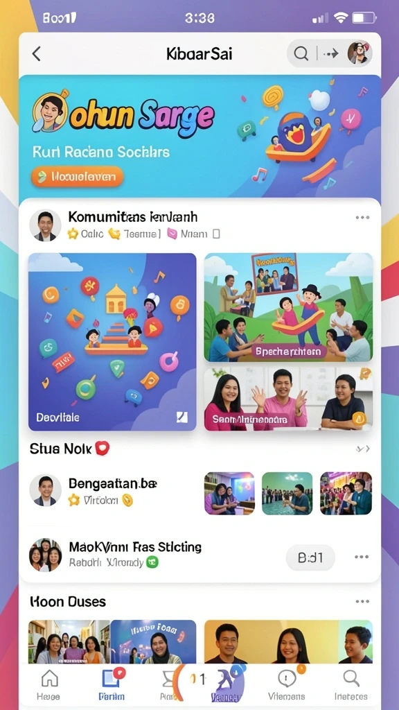 Tampilan antarmuka yang menarik dan user-friendly.