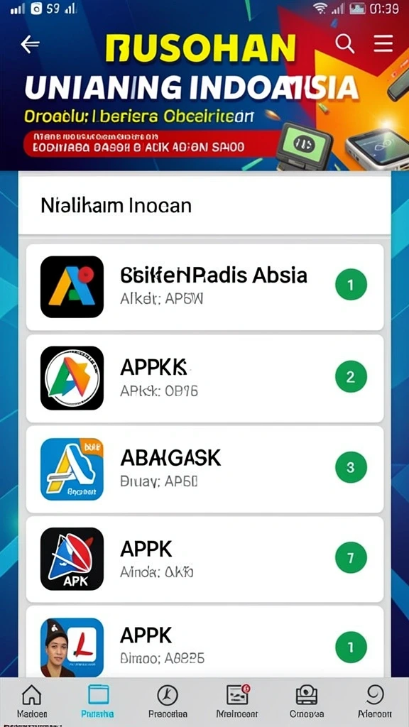 Berbagai pilihan permainan slot yang mengasyikkan.