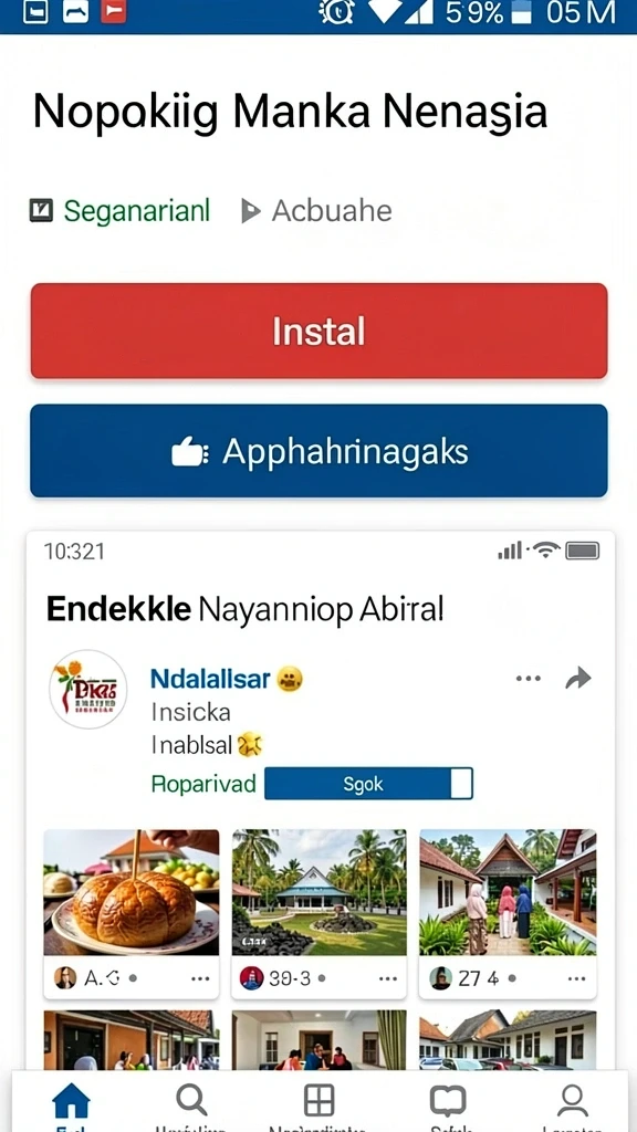 Karakter unik yang bisa dipilih untuk bermain.