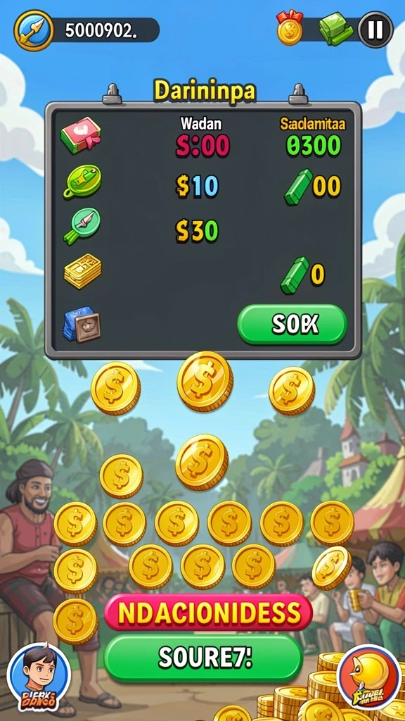 Antarmuka aplikasi PGBET yang intuitif dan user-friendly.