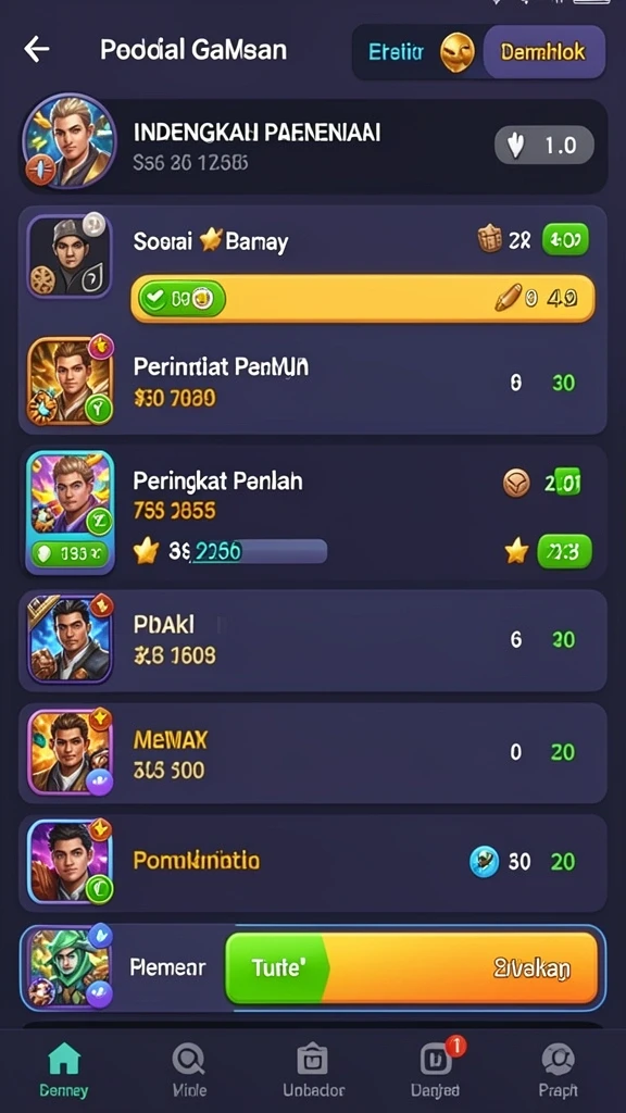 Interaksi tim dalam mode multiplayer.