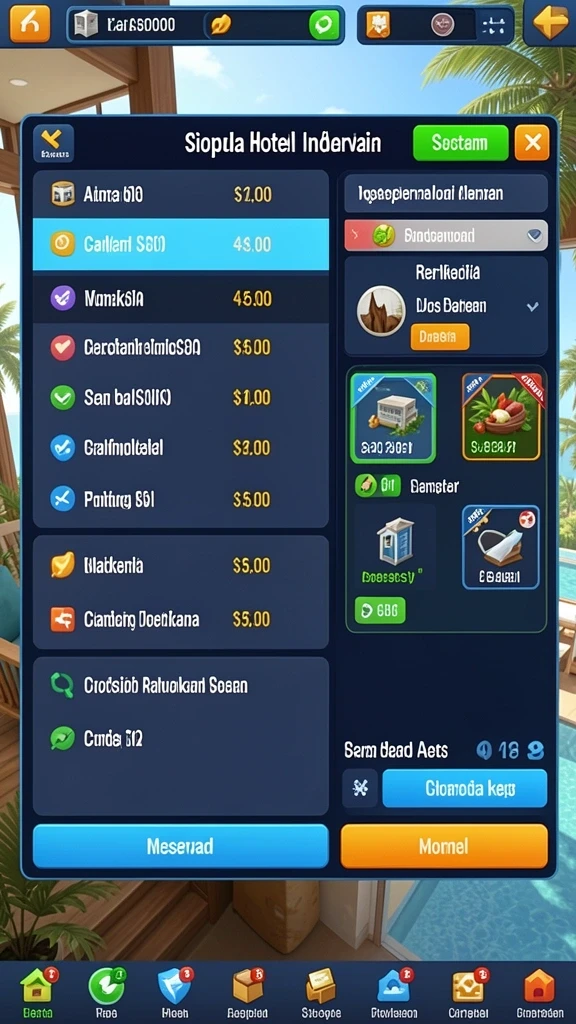Menu yang intuitif dan mudah digunakan.