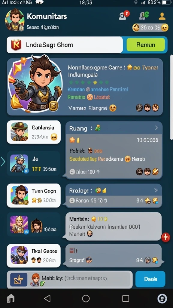 Event komunitas yang mengesankan dan interaktif.