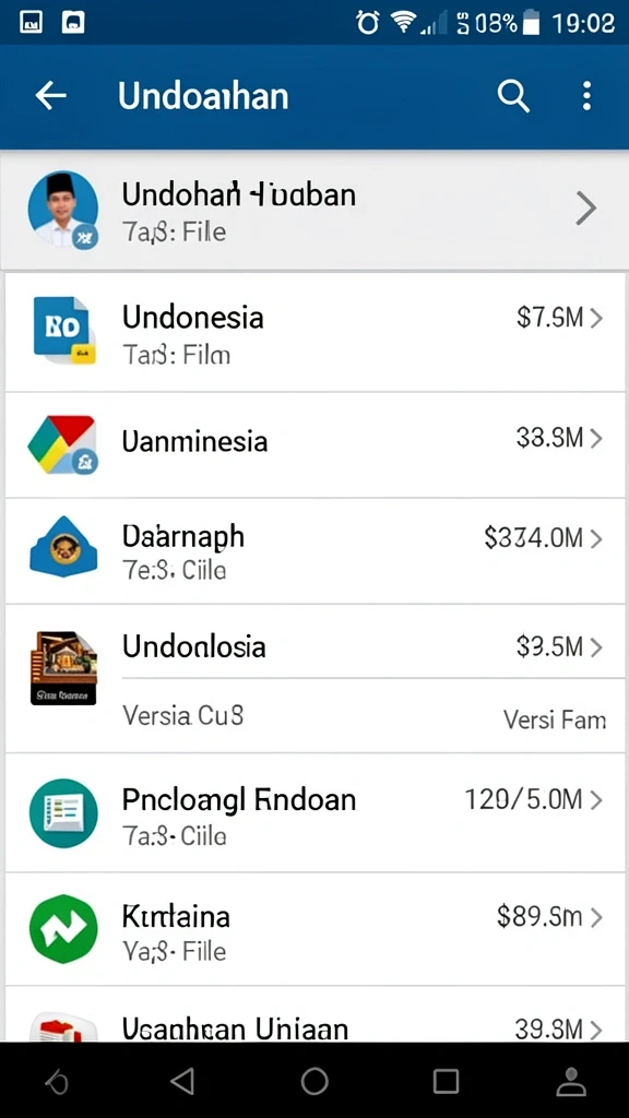 Tampilan antarmuka yang intuitif dan menarik.