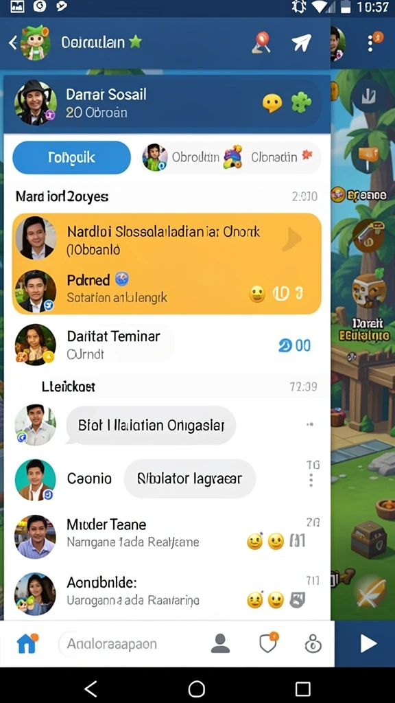Tampilan antarmuka yang menarik dan mudah digunakan.