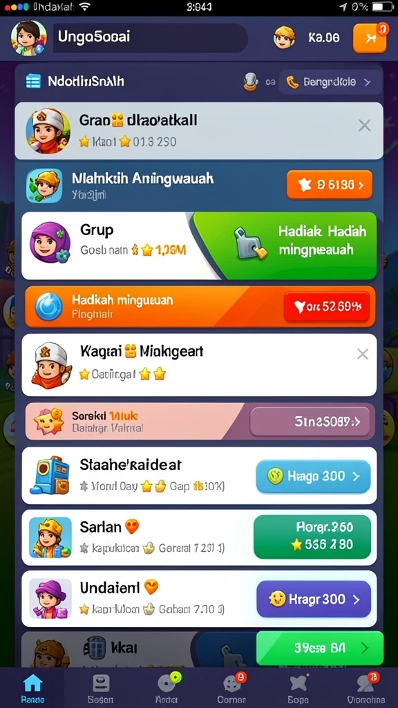 Fitur multiplayer untuk bersaing dengan teman-teman.
