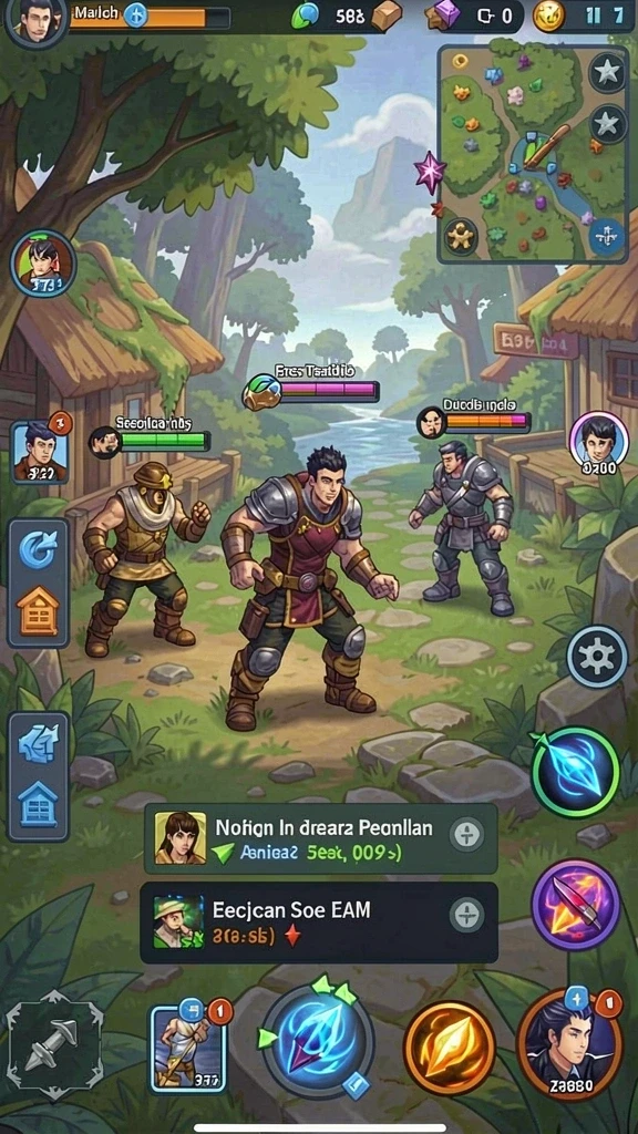 Contoh level yang menantang di SPINGILA, siap untuk dijelajahi.