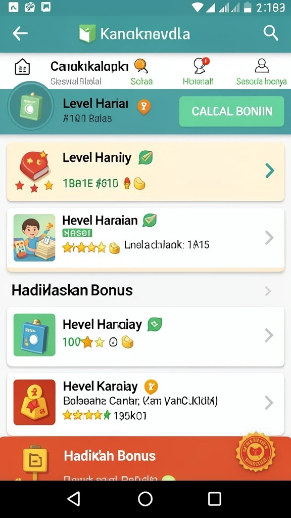 Tampilan grafis yang memukau saat bermain.